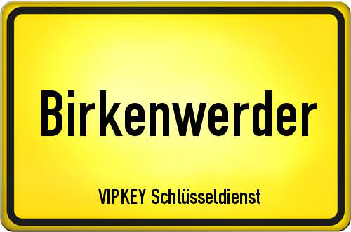 Birkenwerderer Schlüsseldienst Ortseingangsschild Brandenburg - Birkenwerder