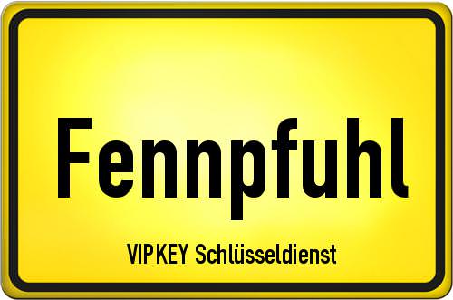 Fennpfuhler Schlüsseldienst Ortseingangsschild Berlin - Fennpfuhl
