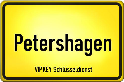 Ortseingangsschild Brandenburg - Petershagen