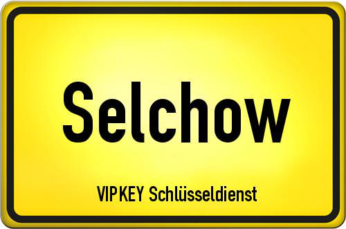 Ortseingangsschild Brandenburg - Selchow
