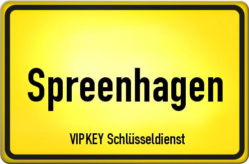 Ortseingangsschild Brandenburg - Spreenhagen